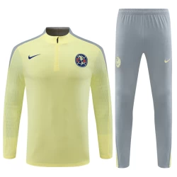 Club América Trainingsanzüge Sweatshirt 2024-25 Light Gelb Player Version